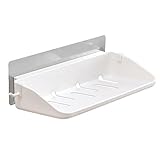 プラスチック強力ステッカー  モダン ラック 収納ラック 壁掛け棚   自在に設置  壁掛け 浴室 洗面所 キッチ 誰でも簡単 壁を傷つけない 水で洗いもOK (5053)