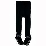 フリルタイツ　95cm　クロ