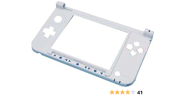 Amazon Co Jp 3ds Ll修理用 フェイスプレートハウジング シェル 白 ゲーム