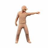 ZEDACAKAI 1/35 フィギュア 男性搭乗員モデル ミニチュアシーン GK 自分に色付けしておきたい-No8