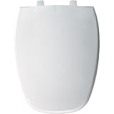 Eljerエンブレム エロンゲート形硬質プラスチック便座 Elongated 1240205-000 1