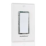 SkylinkHome TB-318 Wireless Stick-on or Wall Mounted Battery Operated Anywhere Wall Light Switch Rem