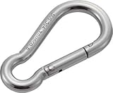 TRUSCO(トラスコ) ステンレススナップフック B型 線径Φ7X開口10mm TSF7B