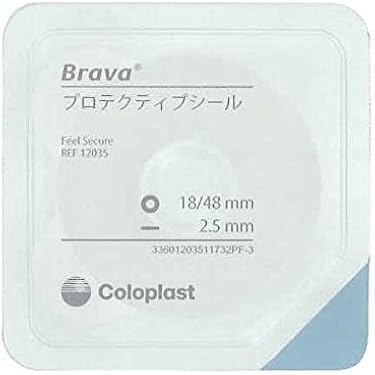 Bravaプロテクティブシール4箱 Amazon.co.jp: コロプラスト ブラバ プロテクティブシール 厚み
