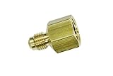 ノーブランド品　 メスホース継手 フレアコネクター　両口　1/4" OD x 3/8" Female NPT　 ５個入り