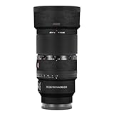 100 2.8 カメラ マクロレンズ スキン ビニール ラップ ボディ フィルム ステッカー に適合するソニー FE 100mm F2.8 マクロ GM OSS プロテクター デカール アクセサリー FE 2.8/100 (Mamba Black, に適合するSony FE 100mm F2.8 マクロ GM OSS用)