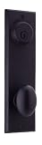 Weslock 07902--M2SL2D Greystone/Rockford Interior Entry Handle, Black by Weslock
