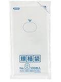 ジャパックス ポリ袋 透明 縦25cm×横13cm×厚み0.03mm 100枚 規格袋 No.8 K-08