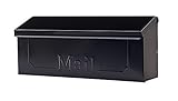 Gibraltar Townhouse Small Capacity Galvanized Steel Black, Wall-Mount Mailbox, THHB0001 [並行輸入品]