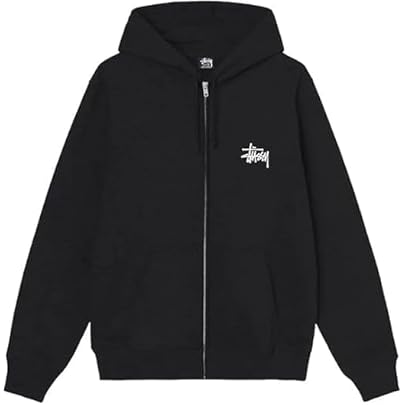 Amazon.co.jp: [ステューシー] ジップアップ スウエットパーカー WORLD