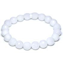 Amazon | 【石流通センター】【ブレスレット】H&E社製 ホワイト