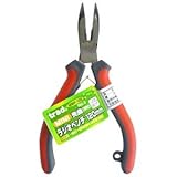 (お徳用20個セット) trad ミニ先曲りラジオペンチ（DIY 工具 プライヤー） NO.3 MBP120mm レッド＆グレー 【×20セット】