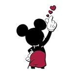 [GREDINO] ミッキー ステッカー 防水 シール 車のステッカー ミッキーマウス スーツケース ノートパソコン バイク ヘルメット など適用