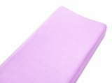 aden + anais Rayon From Bamboo Changing Pad Cover, Tranquility - Solid Rose (Discontinued by Manufac