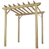 タカショー　e-ウッド パーゴラ（独立タイプ） EUPA-3 塗装有（ホワイト）