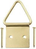 Ook 50205 20-poundスチールbrass-platedリングハンガー、2 - Pack