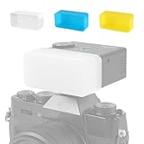 SOONPHO im30用ディフューザー ストロボディフューザー GODOX IM30用 3枚入り(白青黄）