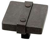 (wroughtiron) - Liberty 3.8cm Iron Craft Riveted Square Knob, Available in Multiple Colours