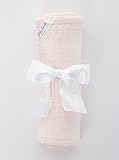 Baby Laundry Cotton Swaddler, Swaddling Blanket for Boys Girls - Pink (44 x 44) by Baby Laundry