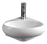 Whitehaus Collection WHKN1137 Isabella Collection Basin, White by Whitehaus Collection