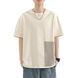 [vigerkar] 夏服 メンズ パーカー tシャツ 半袖 五分袖 ゆったり おしゃれ おおきい サイズ 父の日プレゼント 誕生日 夏服 