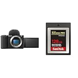 SONY(ソニー) Vlog用カメラ レンズ交換式VLOGCAM APS-C ミラーレス一眼カメラ ZV-E10M2 ボディ(レンズなし) ウィンドスクリーン付属 ブラック ZV-E10M2 BQ + 【 サンディスク 正規品 】 CFexpress Type B 128GB 最大読取り速度 1700MB/秒 SanDisk Extreme PRO SDCFE-128G-GH4NN
