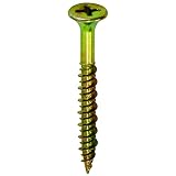 ダイドーハント (DAIDOHANT) 万能 パワービス (呼び径d) 3.8 x (長さL1) 32mm (ラッパ / 全ネジ ) [鉄/クロメート] (220本入) 10176924