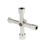 Baoblaze 亜鉛合金製　多機能　クロスレンチ　ユニバーサル十字キー　耐久性　高品質　71 x 71 x 14mm