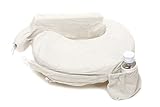 My Brest Friend Nursing Pillow Deluxe Slipcover, Heather, Light Grey by Zenoff Products