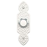 Heathゼニスsl-830 – 02有線プッシュボタン、HammeredホワイトFinish with Lightedセンターボタン