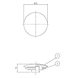 LIXIL(リクシル) INAX プッシュワンウェイ式排水金具部材 密閉栓 メタル B21-SVAR2