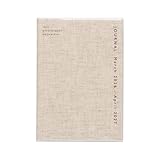 手帳 2026 ハイタイド/コトン リネン / A5 マンスリー / 2026年3月始まり / スケジュール帳