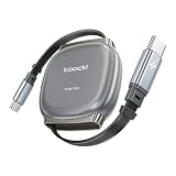 toocki USB C ケーブル 100W PD急速充電 type-c 【ブラック 1M】