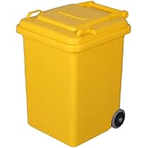 DULTON 分別用ゴミ箱 イエロー　3段 Amazon.co.jp: ダルトン(Dulton) ゴミ箱 イエロー 18L