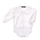 北欧デンマークの子供服ブランド CADEAU　プレミアム丸襟長袖ボディスーツ 92ｃｍ