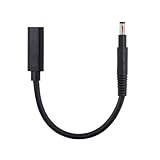 CableccタイプC USB-Cメス入力、DC 4.8 * 1.7mmパワーPD充電ケーブル、ラップトップ18-20Vに適合