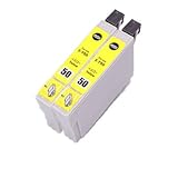 ICY50 2本 イエロー EPSON エプソン IC50 互換インク ICチップ付 残量表示機能付 PM-T960 PM-A940 PM-A920 PM-A840 PM-A840S PM-A820 PM-D870 PM-G860 PM-G850 PM-G4500 EP-902A EP-901A EP-901F EP-802A EP-801A EP-702A EP-302 EP-301 【365日保証】サービス