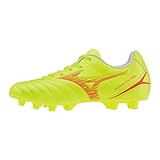 [Mizuno] サッカースパイク モナルシーダ NEO 3 SELECT Jr. 部活 フットボール 幅広 軽量 キッズ イエロー×レッド 20.5 cm 3E