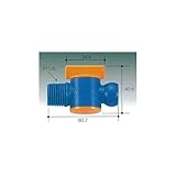 バーテックス クーラントシステム 1/2おねじバルブ 84723