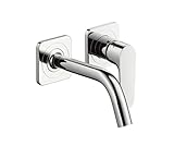 Hansgrohe(ハンスグローエ) アクサーチッテリオM シングルレバー壁付式洗面混合水栓 167 (化粧部) (ハンスグローエ ジャパン公式・日本規格適合品)