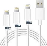 【2026新版 MFi認証】i-Phone 充電ケーブル ライトニングケーブル 0.5M/1M/2M 3本セット i-Phone 充電器 lightning ケーブル アイフォン充電ケーブル 2.4A急速充電 USB同期 高速データ転送 断線防止 超高耐久 iPhone 14/14 Pro/13/13 Pro/12/11/X/8/8plus/7/6/iPad 各種対応