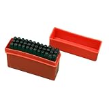 Muchas sonrisas 刻印セット 刻印 ポンチ 数字 ＆ アルファベット 打刻印 金属 革 3mm 36本 ハンドメイド レザークラフト (3mm)
