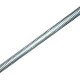 Steelworks 11016ねじ付きロッド、3 / 8 x 12-inch