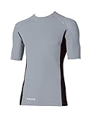 KURODARUMA(クロダルマ) アンダーレイヤー 接触冷感 吸汗速乾 グレー 4L