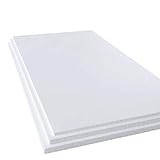 発泡スチロール 板 断熱材 １８３０×９２５×３０ｍｍ ４枚 普通硬さ 白色