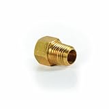 Camco 59953 Propane Fitting - 1/4" Male NPT x 1/4" Female Inverted Flare [並行輸入品]