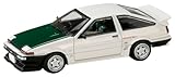 HJ64 1/64 トヨタ スプリンタートレノ (AE86) DRIFT KING ホワイト 完成品
