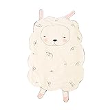 Lovelybaby 綿フランネル 赤ちゃん毛布 柔らかい毛布　　エアコン毛布 　新生児 赤ちゃん寝具 児童プレゼント　ぬいぐるみ玩具　　ふわふわ (羊)