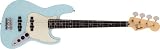 Fender ショートスケールベース Made in Japan Junior Collection Jazz Bass, Rosewood Fingerboard, Satin Daphne Blue ソフトケース付き 30インチショートスケール