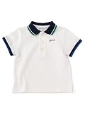 (ユナイテッドアローズ グリーンレーベル リラクシング) UNITED ARROWS green label relaxing 【ベビー】カラーリブ ポロシャツ 38531991255 0155 WH